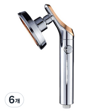 MONACO OLIVE 超大型蓮蓬頭, 6個, 鉻色