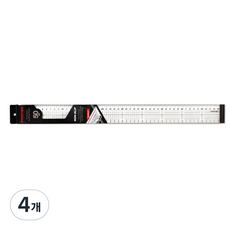 PROTECH 防滑切割尺 50cm, 混合顏色, 4個