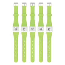 레이더캔 모기퇴치팔찌 네모모양 네온그린 R-101, 20g, 5개