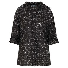 Crocodile 鱷魚 女士荷葉邊袖星星圖案襯衫 CLCMBL131