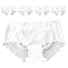 冰絲面膜內褲 XL (47x30x20cm) 5件一組 12g超輕量, 白色