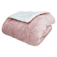 INDIAN 印地安 美拉德輕奢萬用羊羔絨毯, 顏色隨機