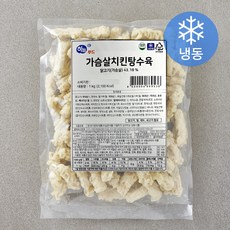 하늘푸드 가슴살 치킨 탕수육 (냉동), 1kg, 1개