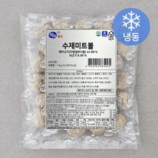 하늘푸드 수제미트볼 (냉동), 1kg, 1개