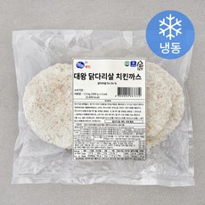 하늘푸드 대왕 닭다리살 치킨까스 5개입 (냉동), 1.5kg, 2개