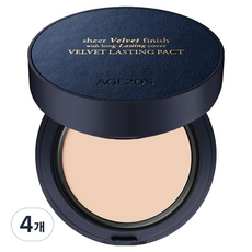 에이지투웨니스 벨벳 래스팅 미니 팩트 7g, 23C 페탈, 4개