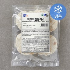 하늘푸드 치즈 치킨 돈까스 10개입 (냉동), 1kg, 1개
