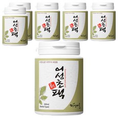 Jayeonmaeul 魚腥草面膜粉Gold, 1罐, 6罐