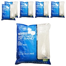 Jerry 精油貓砂, 10L, 雙重香味, 凝結力超強, 純天然配方, 超強除臭效果, 芳香持久, 尤加利, 6包