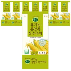 순작 유기농 통알곡 옥수수차, 1kg, 1개입, 8개