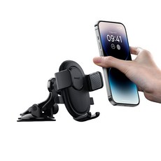 Baseus 倍思 UltraControl Lite 系列儀錶板型手機支架, 星簇黑, 1個