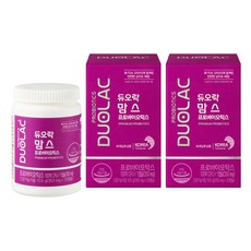듀오락 맘스 임산부 수유부 유산균, 30정, 2개