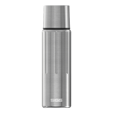 SIGG 晶燦不鏽鋼保溫瓶 500ml 霧鋼銀 瓶蓋可做杯 保溫保冷, 1個
