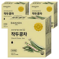 다하다 작두콩차, 1g, 100개입, 3개