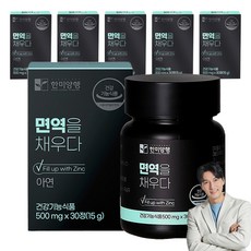 Hanmi Nutrition 鋅補充錠, 30顆, 6罐