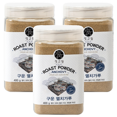 烤鳀魚粉, 400g, 3罐