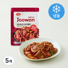 주원산오리 와인숙성 오리주물럭 (냉동), 400g, 5개