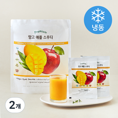 망고 애플 스무디 10개입 (냉동), 2개, 1L