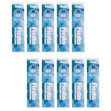 Pentel 飛龍文具 筆芯 C235TF H, 0.5mm, 1組, 10入