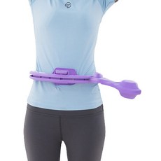 뱃살타파 돌리고 시즌2 훌라후프, 1200g, PURPLE, 1개