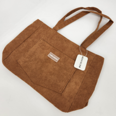 Daviglow 女用燈芯絨單肩環保袋