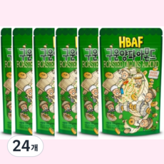 바프 구운양파 아몬드, 30g, 24개