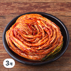 콕집어콕 포기김치, 1.5kg, 3개