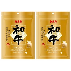 新東陽 和牛肉乾, 澳洲黑毛純種和牛 M8等級, 120g, 2包