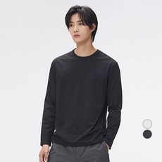 SPAO 男性用 Sorona 標準版型 長袖T恤 SPLWF23C07