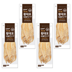 해맑은푸드 제수용 황태포, 70g, 4개