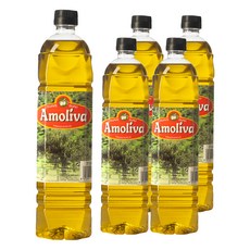 아몰리바 포마스 올리브오일, 1L, 5개