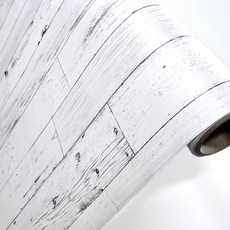 韓國시트 仿舊木紋壁貼 IOR-24, 白色, 100 x 250 cm