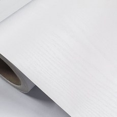 韓國Sheet 木紋壁貼 IOR-15, 白色, 50 x 500 cm