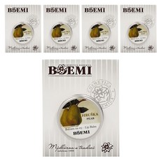 BOEMI 花城名伶柔嫩潤唇膏, 西洋梨, 15ml, 5個
