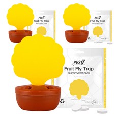 페스트세븐 초파리트랩 + 리필팩 세트, 3세트