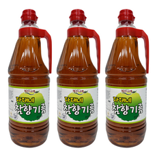 Haechannarae 達代家 香醇麻油, 3個, 1.5L