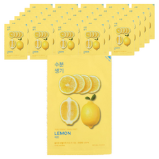 홀리카홀리카 퓨어 에센스 마스크 시트 레몬 23ml, 1개입, 40개