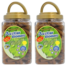 A star護膚亮毛潔牙骨 保健骨骼 健胃整腸, 不適用, 1.1kg, 2桶