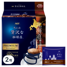AGF 頂級濾掛式北海道綜合咖啡, 2個, 14入, 8g