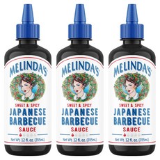 Melindas 日式燒烤醬, 355ml, 3個