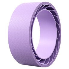 Savina 3D防滑伸展瑜珈輪, 紫色, 1個