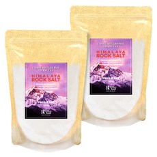 로얄푸드 히말라야 핑크솔트 fine, 1kg, 2개