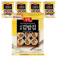 Dongwon 東遠 兩班 烤飯捲海苔, 22g, 5個