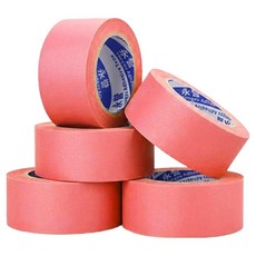 OON 마스킹 테이프 분홍색 30mm, 5개