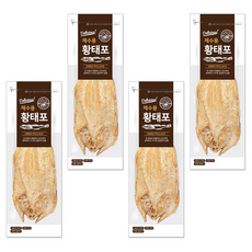 해맑은푸드 제수용 황태포, 60g, 4개