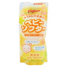 pigeon 貝親 嬰兒柔軟精 補充包, 500ml, 1包
