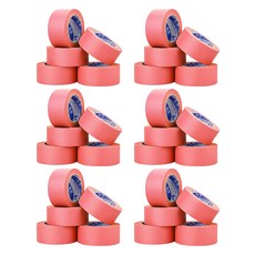 OON 마스킹 테이프 분홍색 30mm, 30개