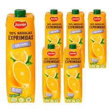 후버 착즙 오렌지주스, 1L, 6개