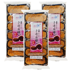 YUKI&LOVE 雪之戀 手造麻糬, 黑糖口味, 180g, 3包