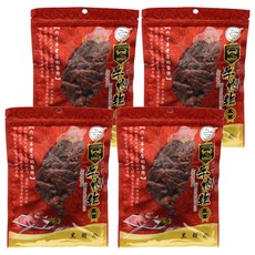 清真國際牛肉店 黑胡椒牛肉乾, 嚴選100%本土台灣牛, 180g, 4包